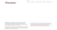 Desktop Screenshot of jazzymedia.co.uk